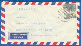 Spanien; Correo Aereo; 1966; Cover / Letter Huelva To Germany - Storia Postale