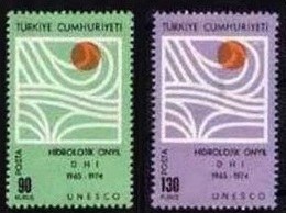 1967 TURKEY INTERNATIONAL HYDROLOGICAL DECADE UNESCO MNH ** - UNESCO