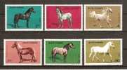 Romania 1984 MNH / Horses / 6 Val - Neufs