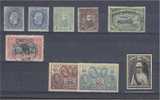 BELGIAN CONGO, GROUP 10 STAMPS HINGED / USED - Ungebraucht