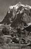 Cpsm Noir Et Blanc GRINDELWALD? KIRCHE MIT WETTERHORN( Suisse) 1956 - Grindelwald