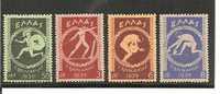 Gri Mi.nr.421-24/  GRIECHENLAND - Balkan Sportspiele 1930 ** - Unused Stamps