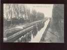 Tourcoing Le Canal édit.E.C. N° 23 Animée Péniches  Belle Carte - Tourcoing