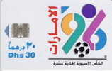 # UAE 27 XI Th Asian Football Cup 30 Sc7 01.96  Tres Bon Etat - Emirats Arabes Unis