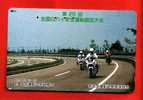 Japan Japon Japanese Telefonkarte Phonecard - Motorbike  Motorrad  Motorcycle  Police Polizei - Motos