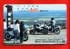 Japan Japon Japanese Telefonkarte Phonecard - Motorbike  Motorrad  Motorcycle - Motos