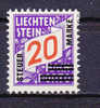 P16 I Steuermarke * (XX09084) - Portomarken