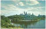 CA - O - The Canadian Houses Of Parliament From Nepean Point - Ottawa - Ed. National News Co. P27493 (circulated 1988 ?) - Ottawa