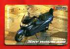 Japan Japon Japanese Telefonkarte Phonecard - Motorbike  Motorrad  Motorcycle Roller Scooter - Motorfietsen