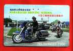 Japan Japon Japanese Telefonkarte Phonecard - Harley Davidson Motorbike  Motorrad  Motorcycle - Motos