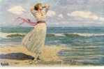 A. MAILICK Woman At Seaside - Mailick, Alfred