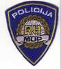 CROATIA  POLICE Patch (mint) * Gendarmerie Gendarmeria Policia Polizei Polizia Politie * Kroatien Croatie Croazia - Police