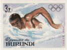 1964 Burundi .- Olimpiadi Di Tokio - Schwimmen