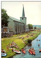 HOTTON-L'EGLISE ET LA PLAGE-canotage-kayak-canoé - Hotton