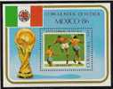 Q656.-. C U B A .- 1985 .-EDIFIL #: 3083 - MNH . -. FOOTBALL / SOCCER / FUTBOL.-  WORLD  CUP  MEXICO`86 - 1986 – Mexiko