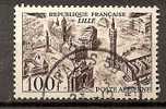 FRANCE - 1949 - AÉRIENS   - LILLE - Yvert  N° A24 - VF USED - 1927-1959 Afgestempeld