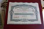 1923 SCRIPOPHILIE TITRE OU ACTION SOCIETE INDUSTRIELLE DU CUIR LE SMELCO FRANCAIS  100 FRANCS - Industrie