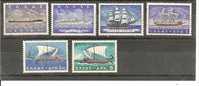 Gri Mi.Nr.668-73/ GRIECHENLAND -  Handelsmarine 1958 (Schiffe) ** - Unused Stamps