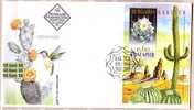 Bulgarie / Bulgaria 2009 European Phil. Exhibition – 2009 Cactusses S/S Imperf.- FDC  (Rare) - Cactus