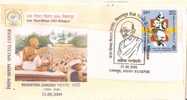 Indien Special Cover,Mahatma Gandhi,By India Post Issued On 21.08.2009. - Mahatma Gandhi