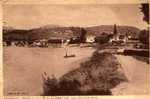 69 CONDRIEU Les Bords Du Rhone Avec Panorama Des Coteaux - Condrieu