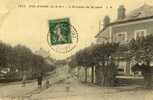 CPA (78)  FIN D OISE L Avenue De La Gare (leger Choc  Bord Haut) - Conflans Saint Honorine