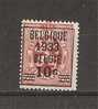 Belgique: 375 **  Légère Rousseur - Typo Precancels 1929-37 (Heraldic Lion)