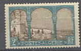 ALGERIE N° 54 X Vue D´Alger  Trace De Charnière Sinon TB - Unused Stamps