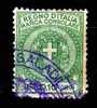 1936 - MARCA DA BOLLO CONSOLARE - Lire 0.10 (oro) - Fiscale Zegels