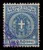 1936 - MARCA DA BOLLO CONSOLARE - Lire 0.50 (oro) - Fiscali