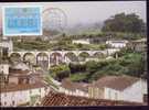CARTE-MAXIMUM  PORTUGAL ACORES (EUROPA -Pont De Vila De Nordeste )  Obl Nordeste13.9.84 - Maximum Cards & Covers