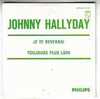 JOHNNY  HALLYDAY    JE TE REVERRAI       CD 2  TITRES - Autres - Musique Française