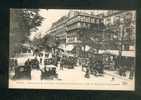 Paris - Perspective Du Carrefour Du Boulevard Montmartre Prise Du Boulevard Poissonnière ( Animée ND Phot 3672) - Nahverkehr, Oberirdisch