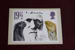 10 FEB 1982  CARTE MAXIMUM KARTEN CHARLES DARWIN IGUANAS IGUANES   CARD CM OFFICIELLE FDC - Cartes PHQ