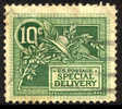 US E7 Used 10c Special Delivery Of 1908 - Special Delivery, Registration & Certified