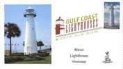 Gulf Lighthouses FDC, From Toad Hall Covers! (#1 Of 5) - 2001-2010
