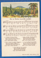 Musik; Wu De Walder Haamlich Rauschen; Text Und Musik Anton Günther; 1905 - Musique