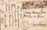 Maroc Morocco Marruecos Marocco Ksar Es Souk 15 3 40 Sur Carte Lettre Brief Cover Carta. - Briefe U. Dokumente