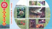 Snake Bird Owl Pheasant Monkey  ,   Pre-stamped Card , Postal Stationery - Gallinaceans & Pheasants
