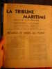 Bulletin D\'information La Tribune Maritime N° 8/9 Mai 1961 - Bateau