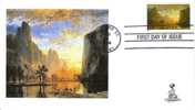 Albert Bierstadt First Day Cover, From Toad Hall Covers! - 2001-2010