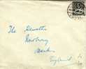 Carta GOLD COAST  (Accra)  1933 A Inglaterra - Costa D'Oro (...-1957)