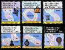 (11) Marshall Isl.  Maps / Cartes / Islands / Isles / Inseln  ** / Mnh  Michel 40-45 - Marshall Islands