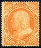 US #38 Mint Lightly Hinged 30c Franklin From 1860 - Ongebruikt