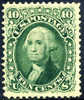 US #68 Mint No Gum 10c Washington From 1861 - Neufs