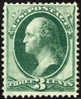 US #147 Mint Hinged 3c Washington From 1870 - Ongebruikt