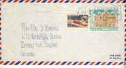 1972 New Caledonia  Airmail Cover With UPU And UNESCO Stamps - Storia Postale