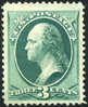 US #184 SUPERB Mint No Gum 2c Jackson From 1879 - Unused Stamps