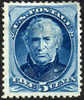 US #185 XF Mint Hinged 5c Taylor From 1879 - Ongebruikt