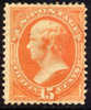 US #189 Mint O.g.  Hinged 15c Webster From 1879 - Nuovi